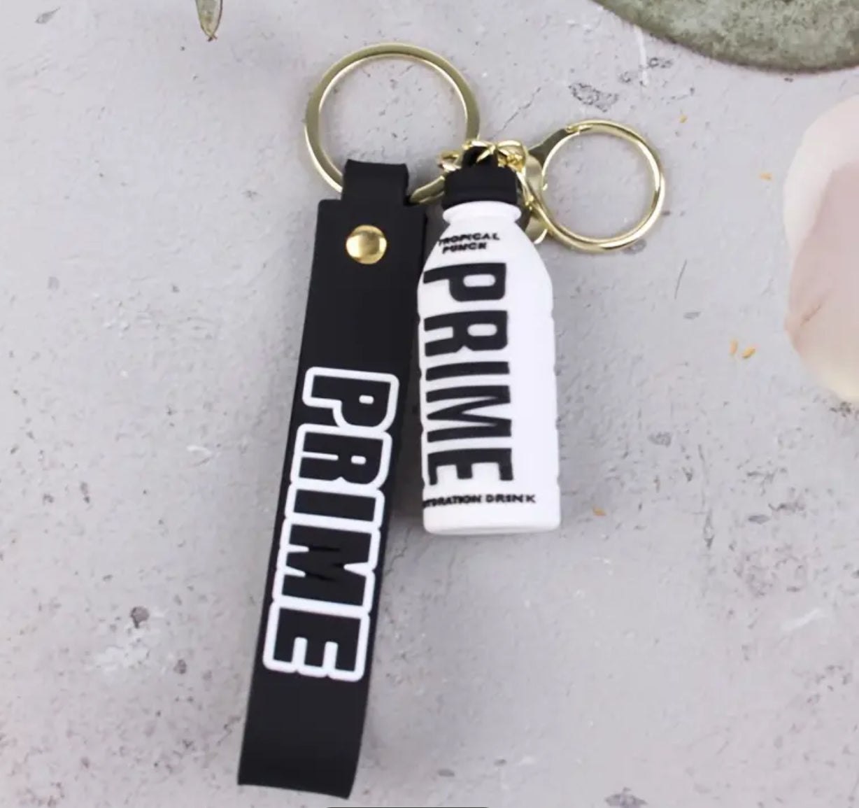 Yellow Prime Keychain