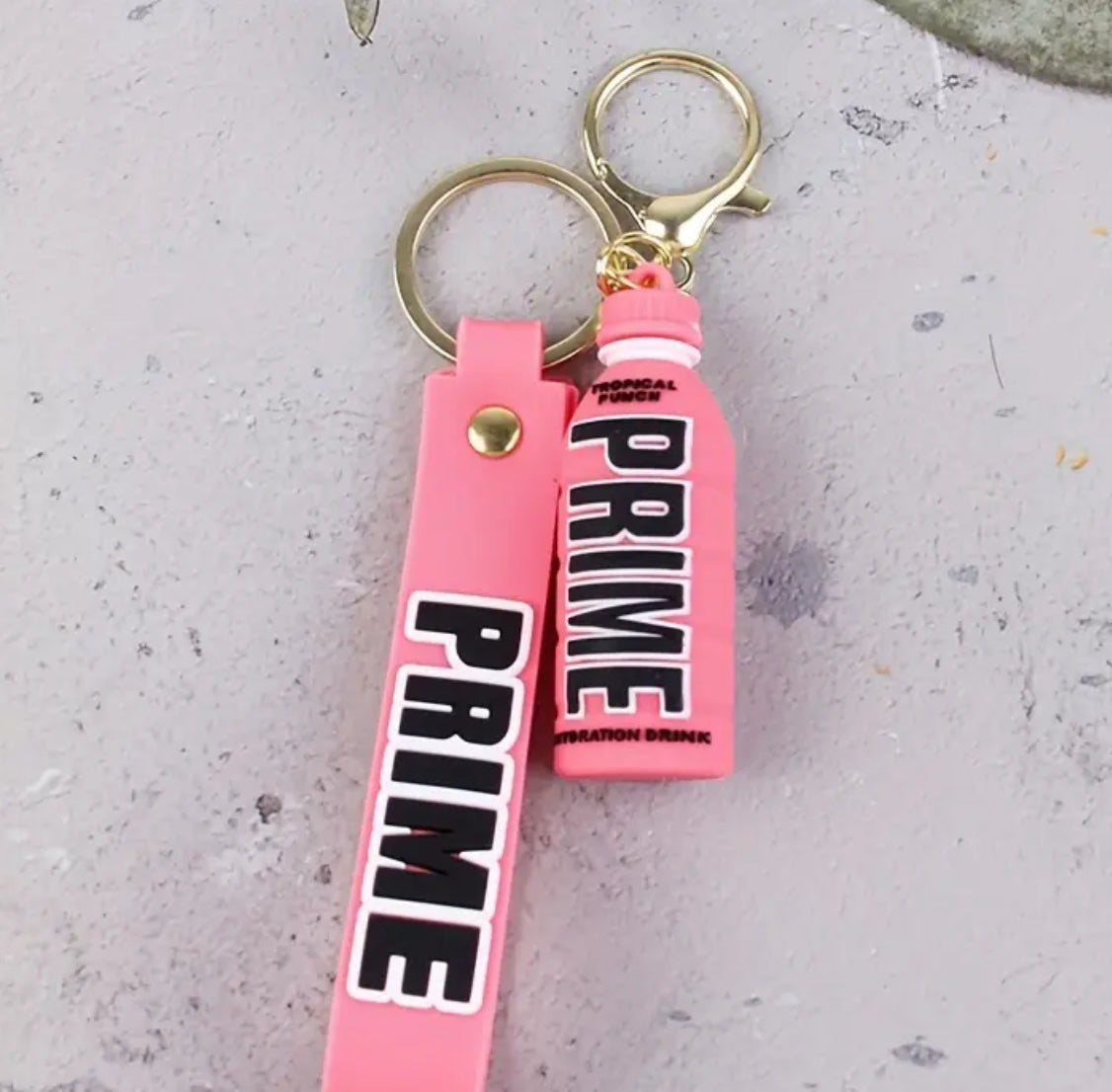 Yellow Prime Keychain