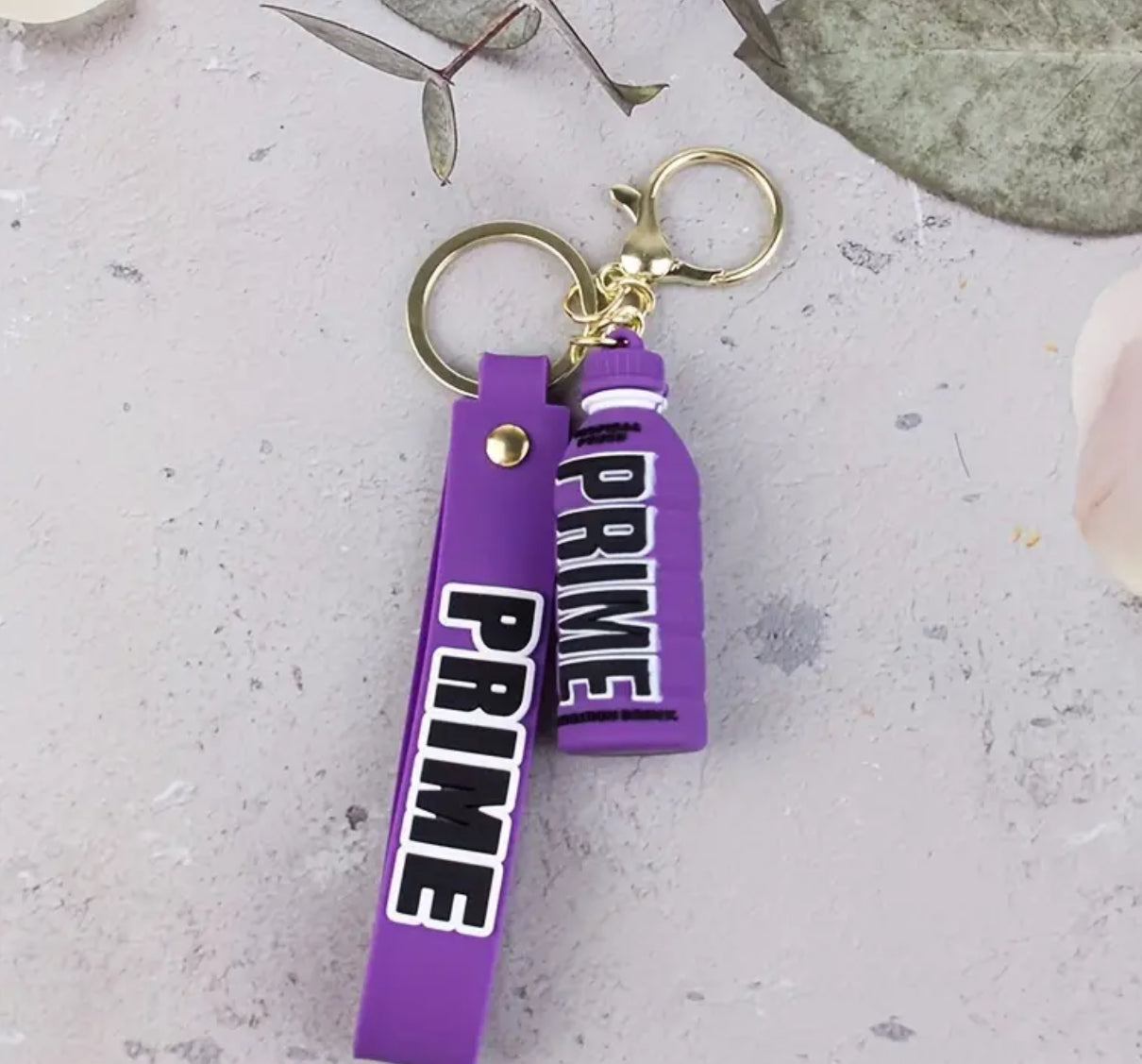 Yellow Prime Keychain
