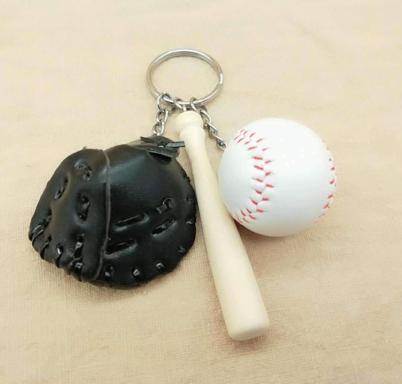 Baseball Keychain