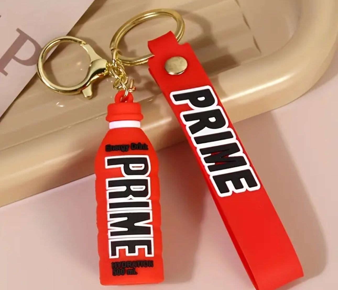Yellow Prime Keychain