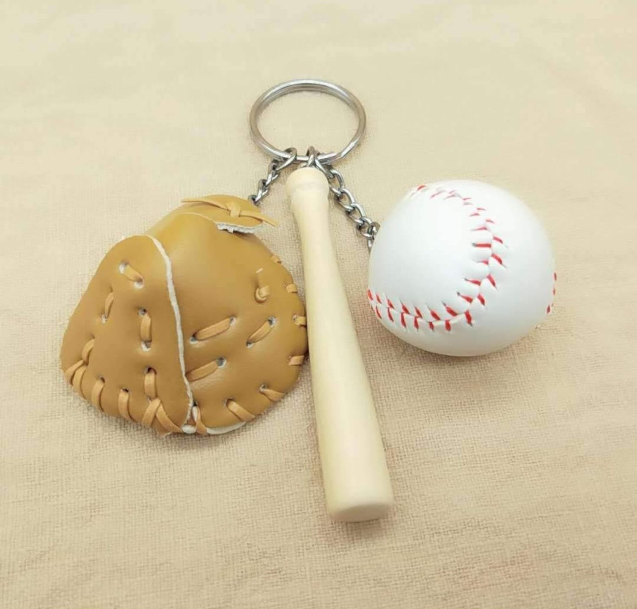 Baseball Keychain