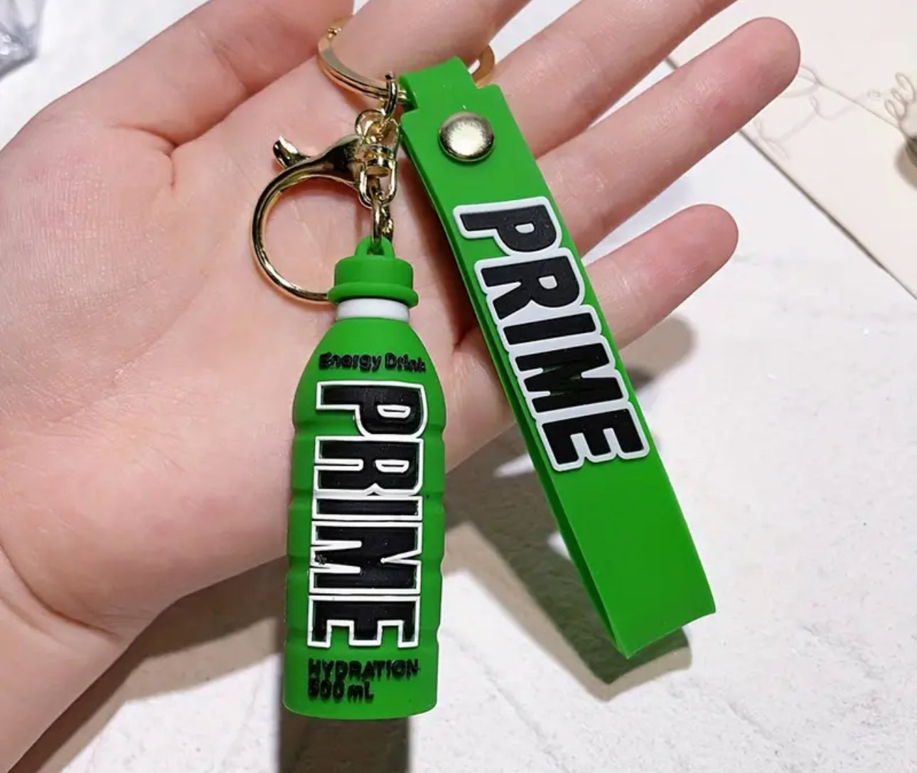 Yellow Prime Keychain